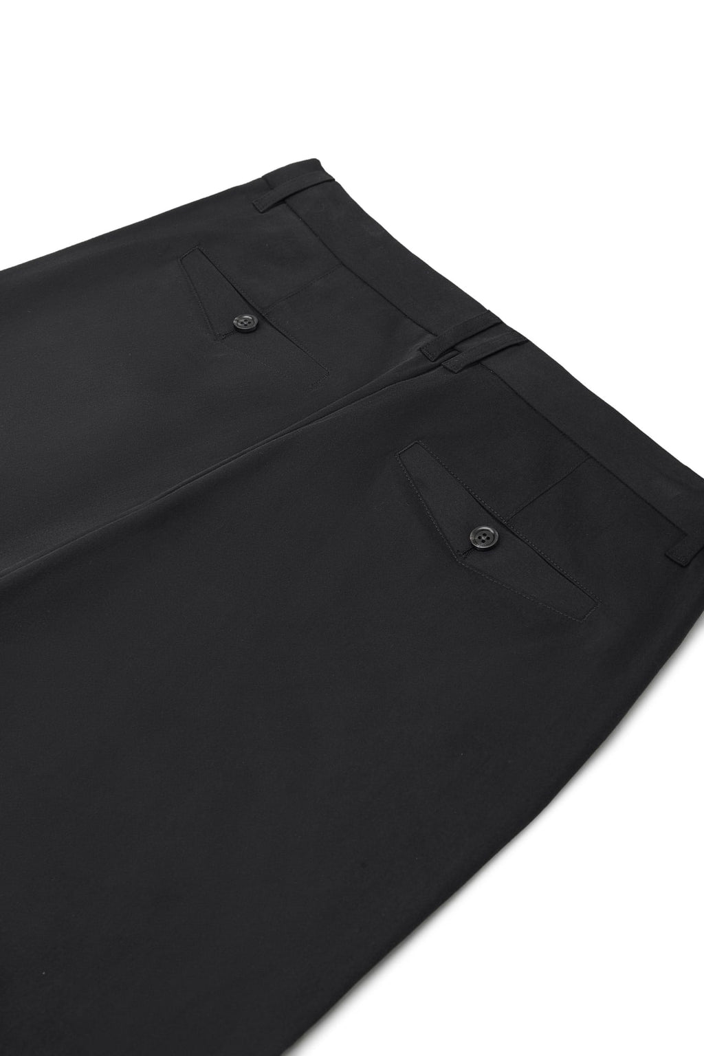 Warm Weave Cotton Blend Wide Fit Sueded Twill Casual Pants