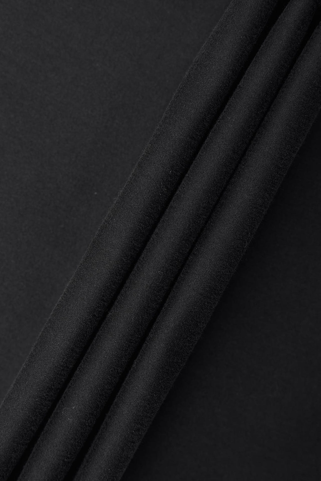 Warm Weave Cotton Blend Wide Fit Sueded Twill Casual Pants