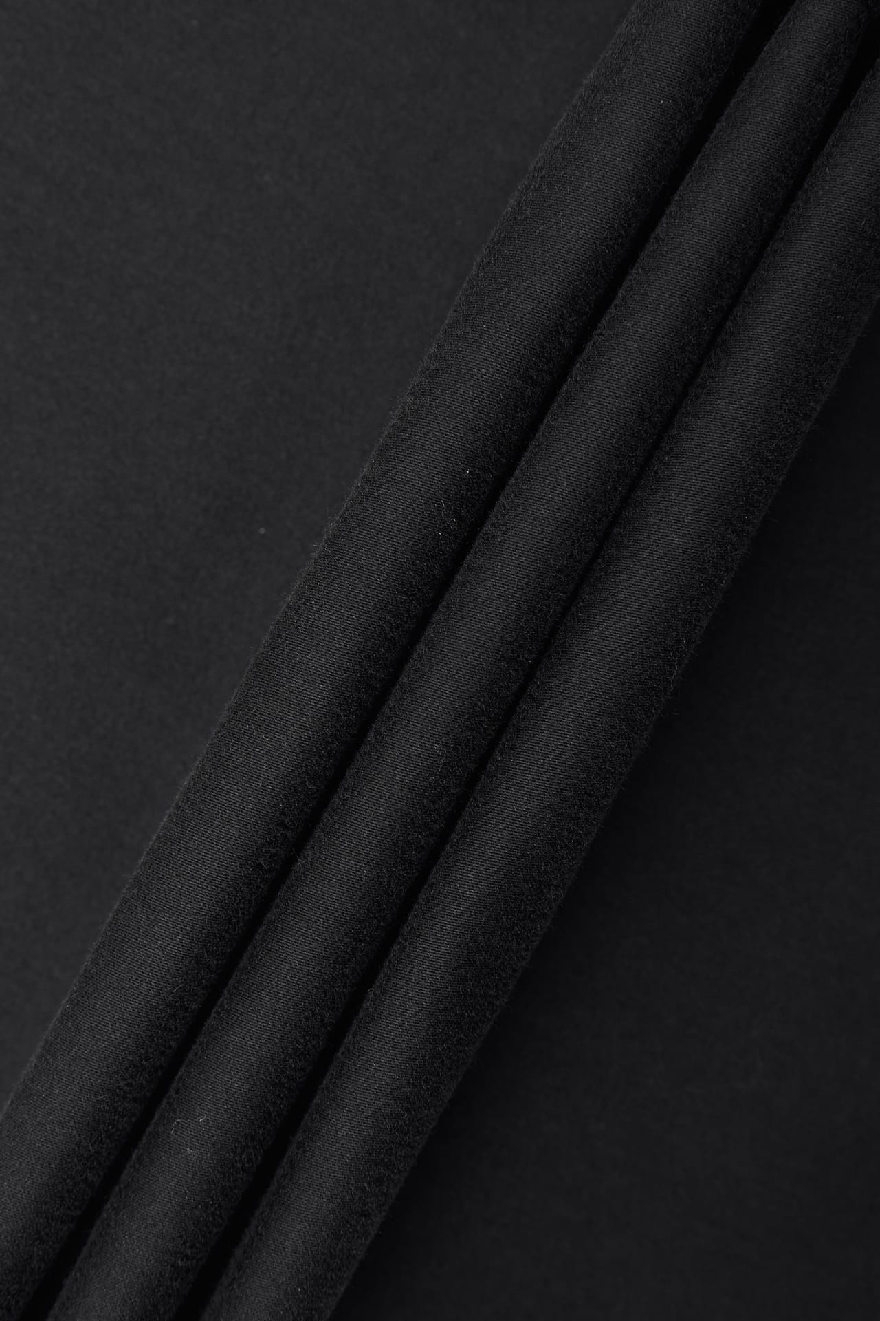 Warm Weave Cotton Blend Wide Fit Sueded Twill Casual Pants
