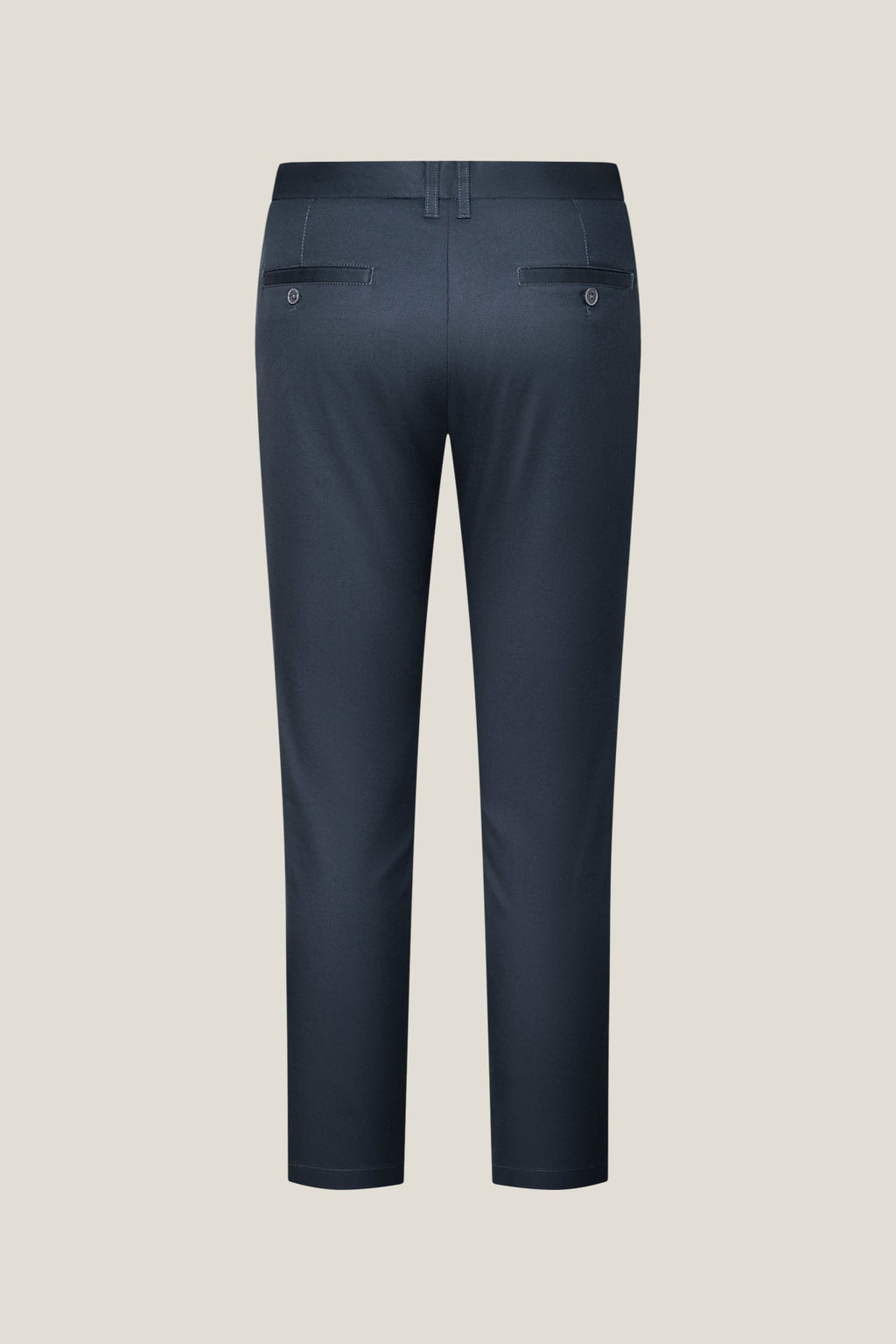 Cotton Blend Extra Slim Fit Twill Casual Pants