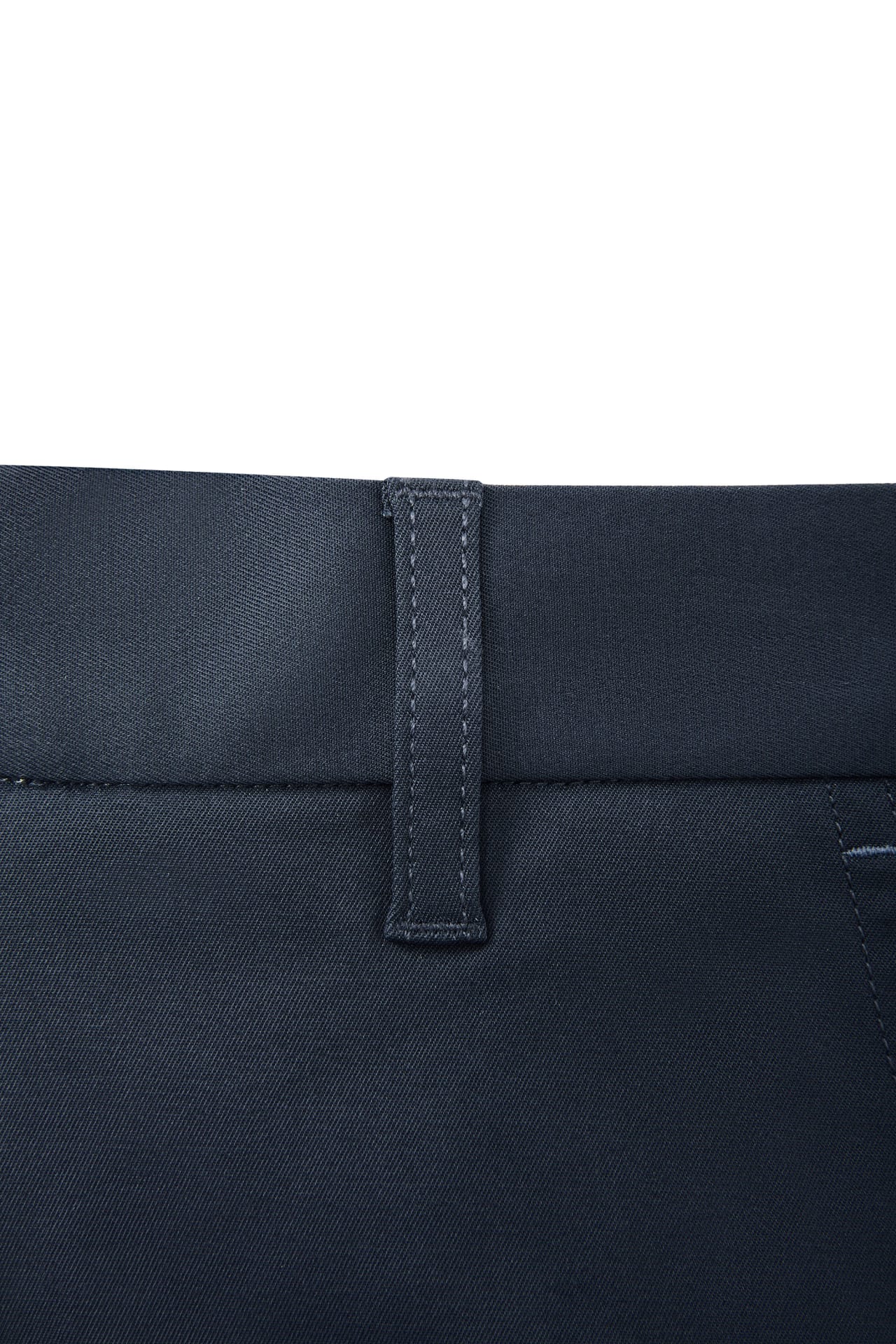 Cotton Blend Extra Slim Fit Twill Casual Pants