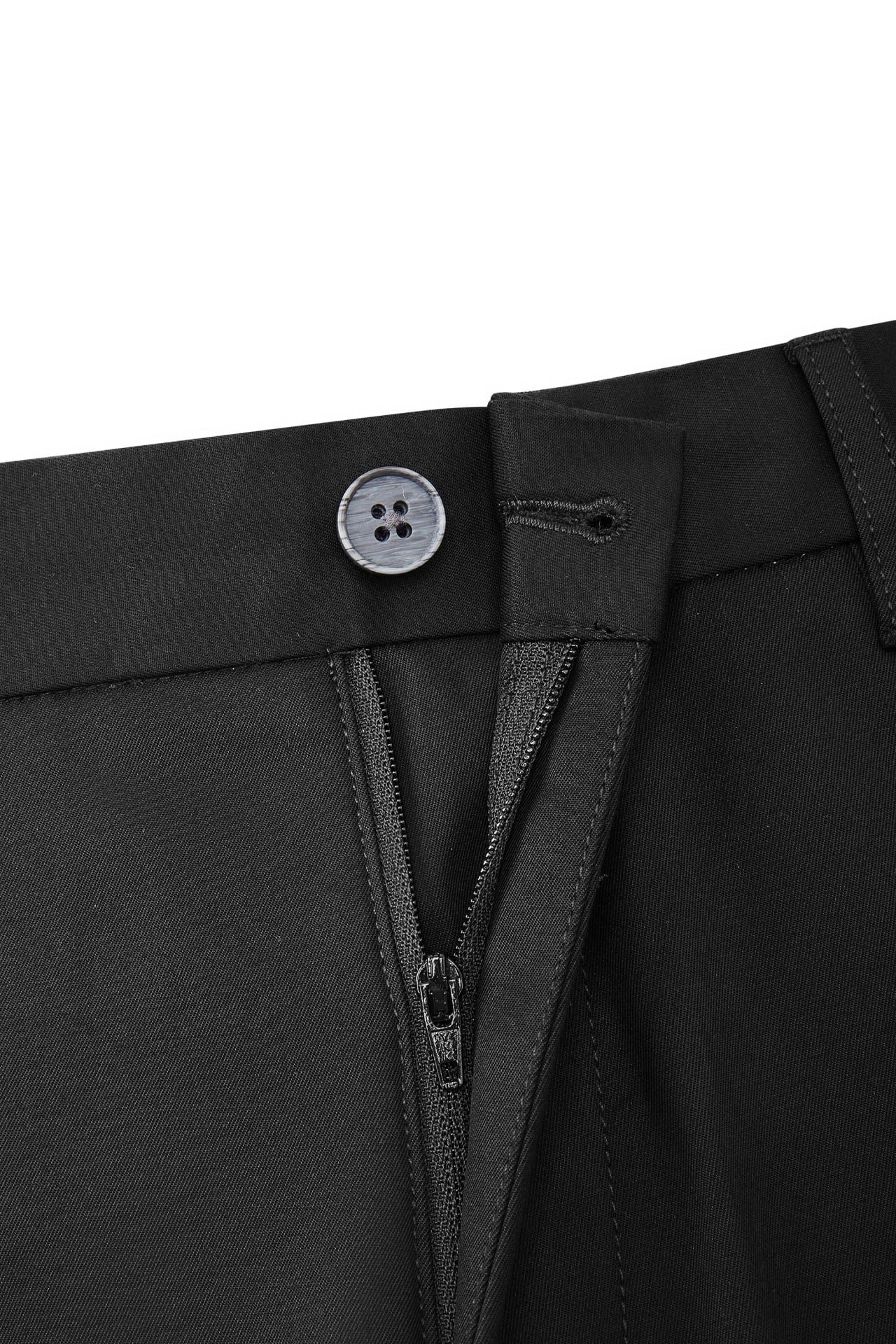 Cotton Blend Extra Slim Fit Twill Casual Pants
