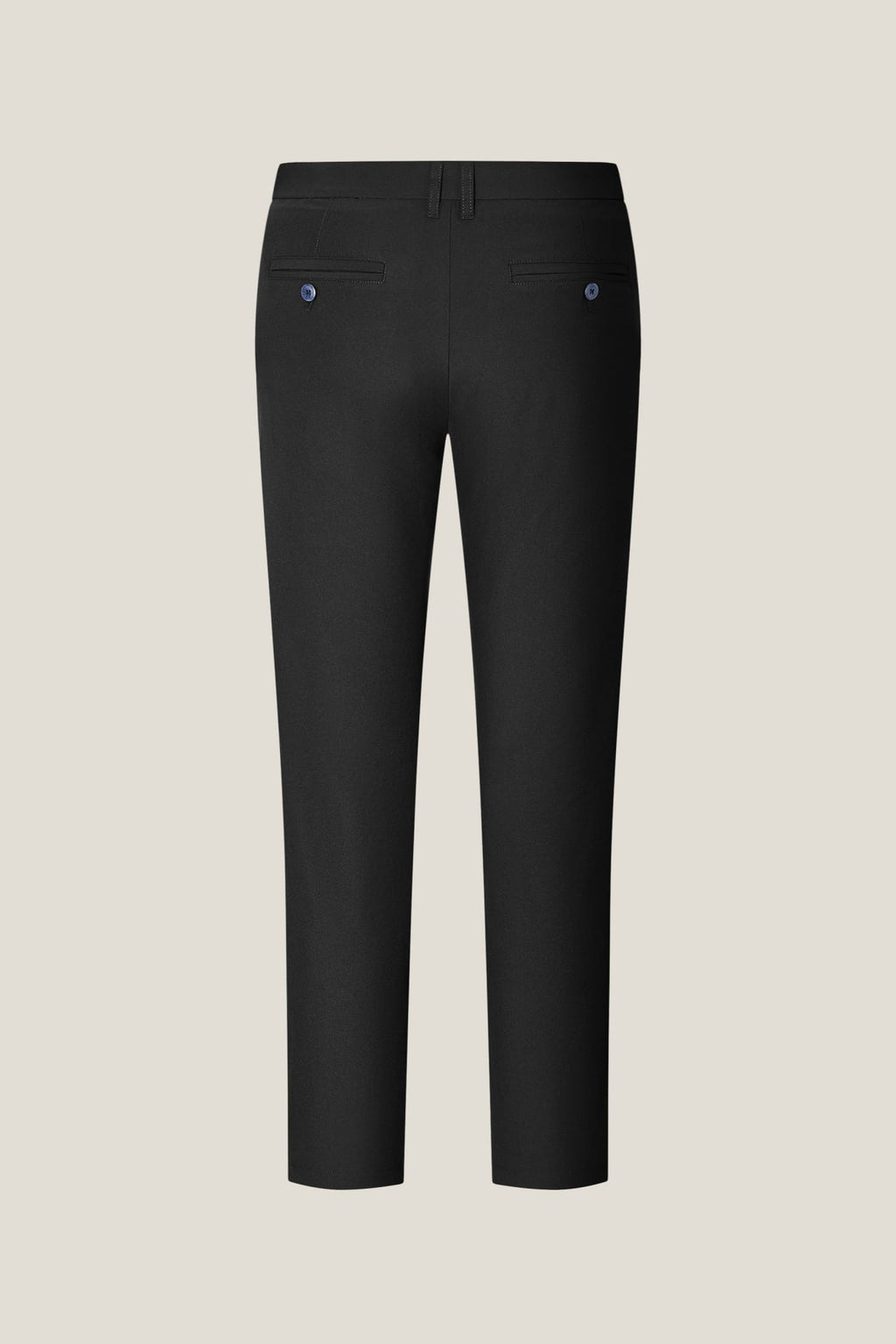 Effortless Motion Multi-Way Stretch Poly Knit Ottoman Slim Tapered Fit Casual Pants
