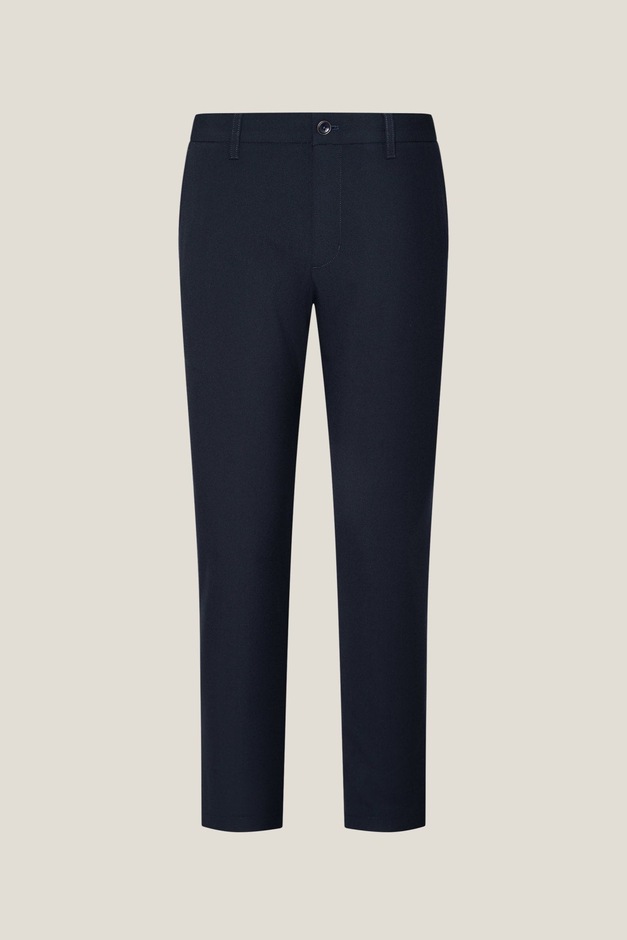 Brushed Hand-Feel Slim Tapered Fit Casual Pants