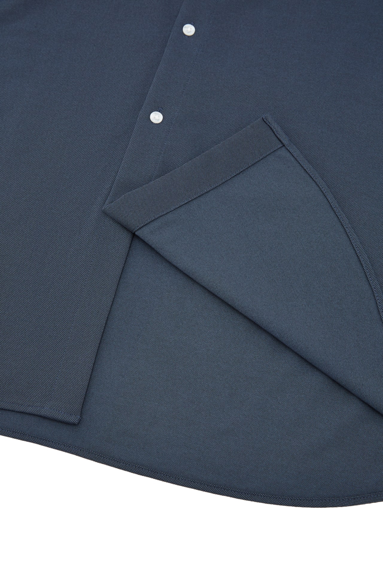 Easy Iron Cotton Knit Smart Fit Long Sleeve Shirt