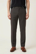 Multi-Way Stretch Cool Touch Plain Weave Slim Fit Suit Pants