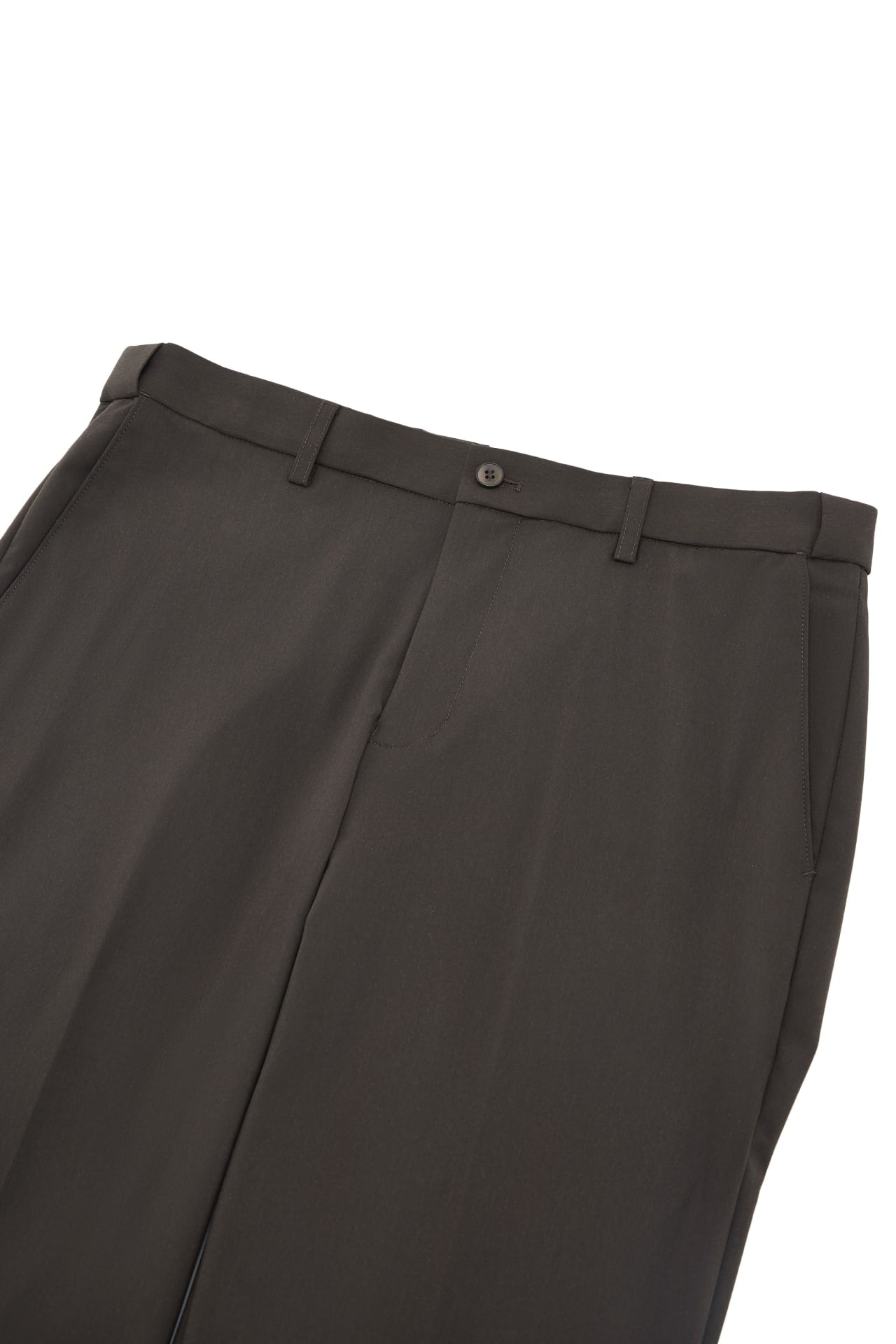 Multi-Way Stretch Cool Touch Plain Weave Smart Fit Suit Pants With Elastic Waistband