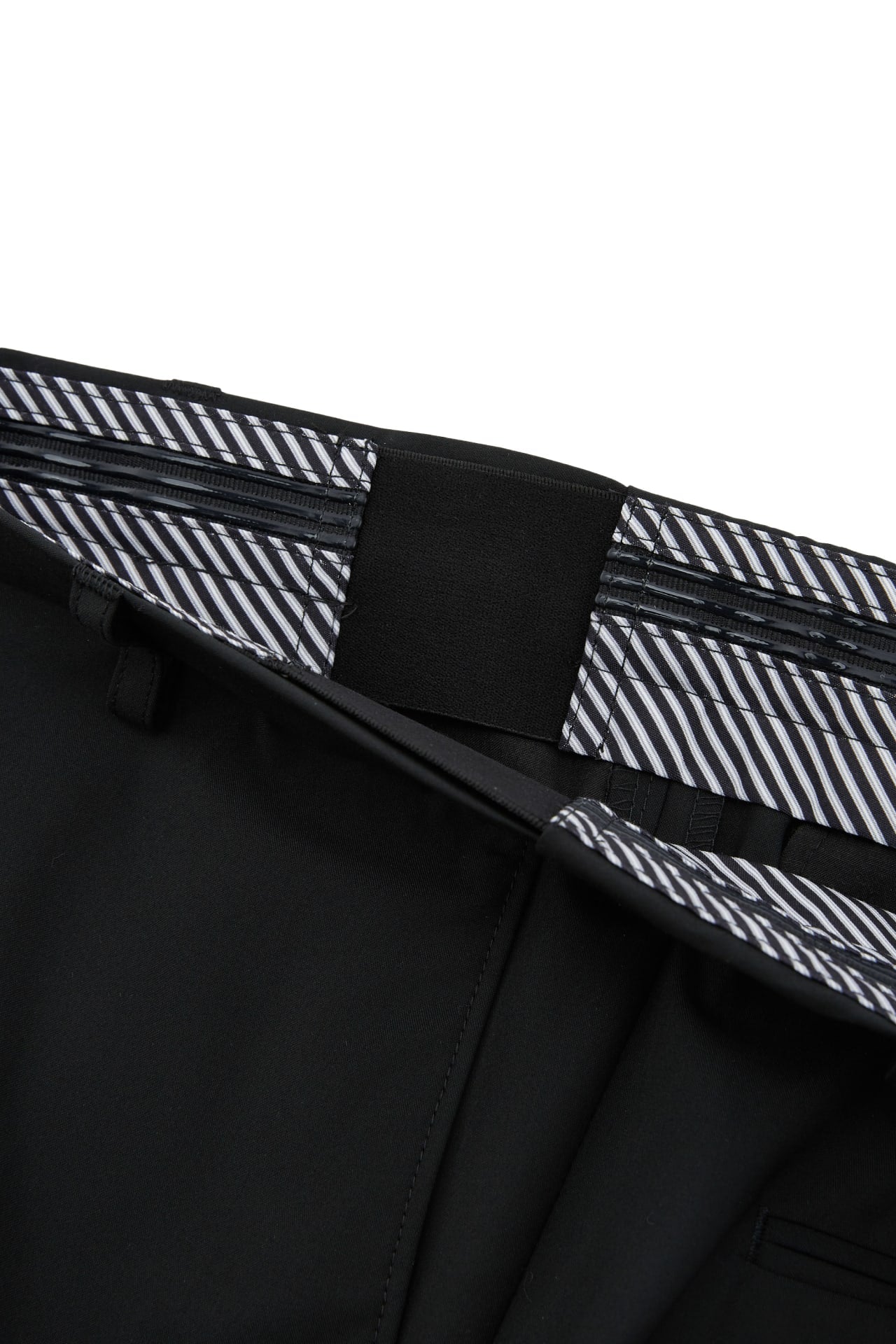 Multi-Way Stretch Cool Touch Plain Weave Smart Fit Suit Pants With Elastic Waistband