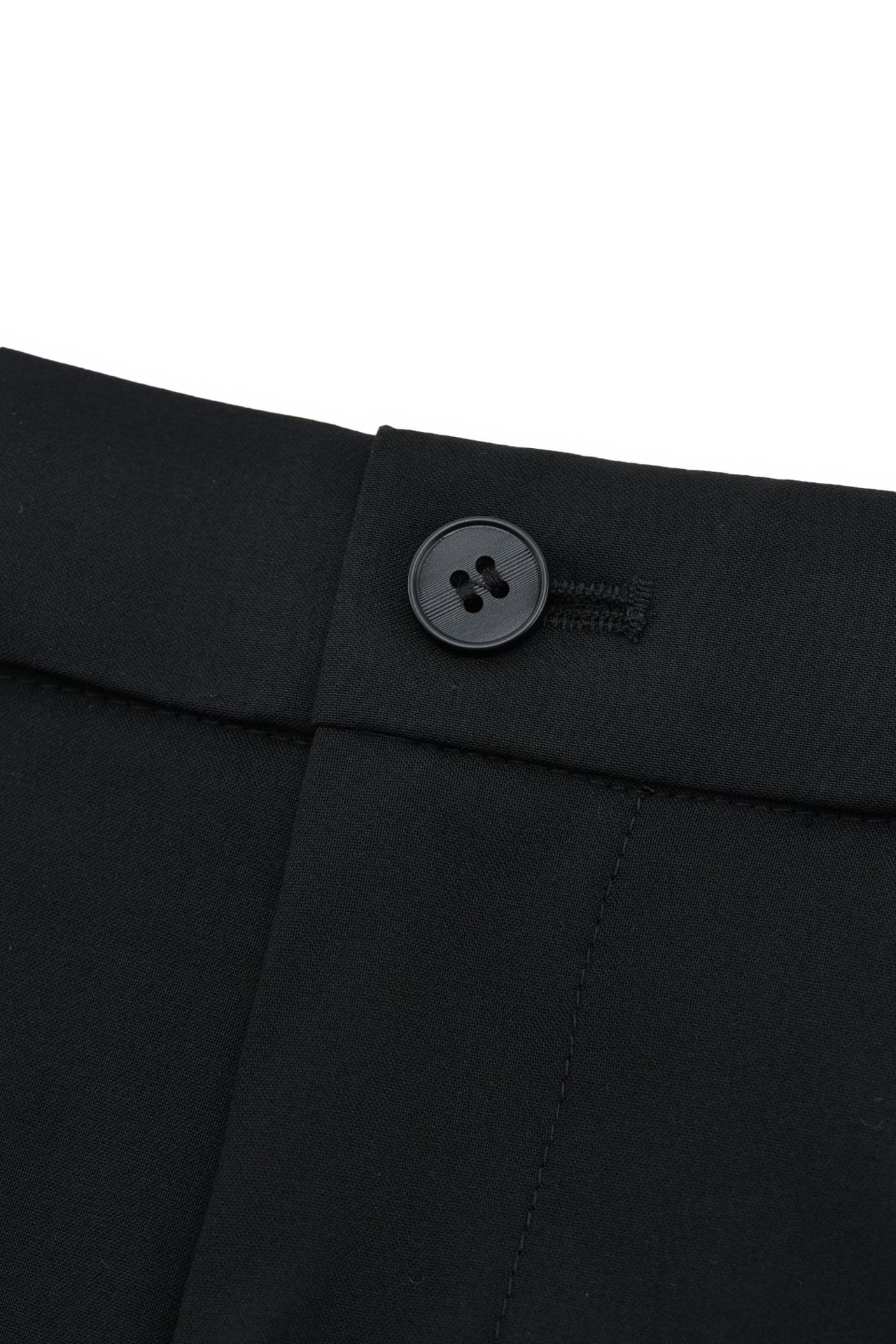 Multi-Way Stretch Cool Touch Plain Weave Smart Fit Suit Pants With Elastic Waistband