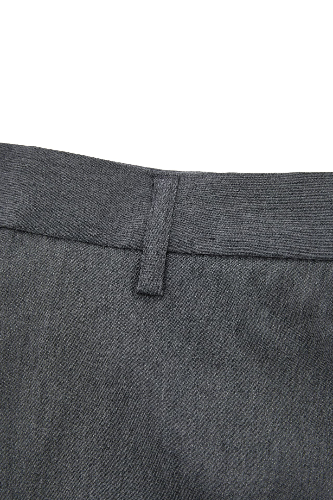Wool Blend Plain Weave Smart Fit Suit Pants