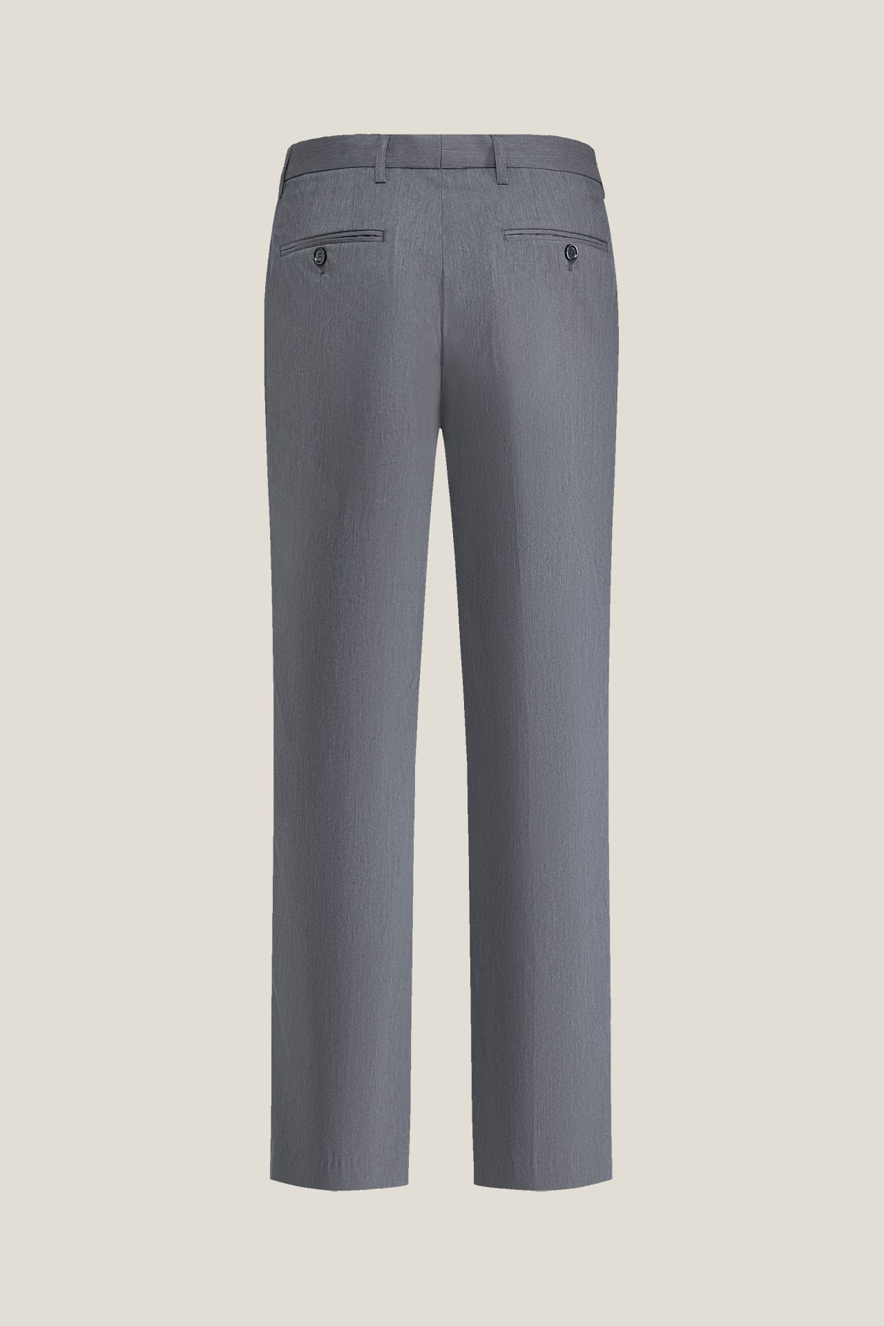 Wool Blend Plain Weave Smart Fit Suit Pants