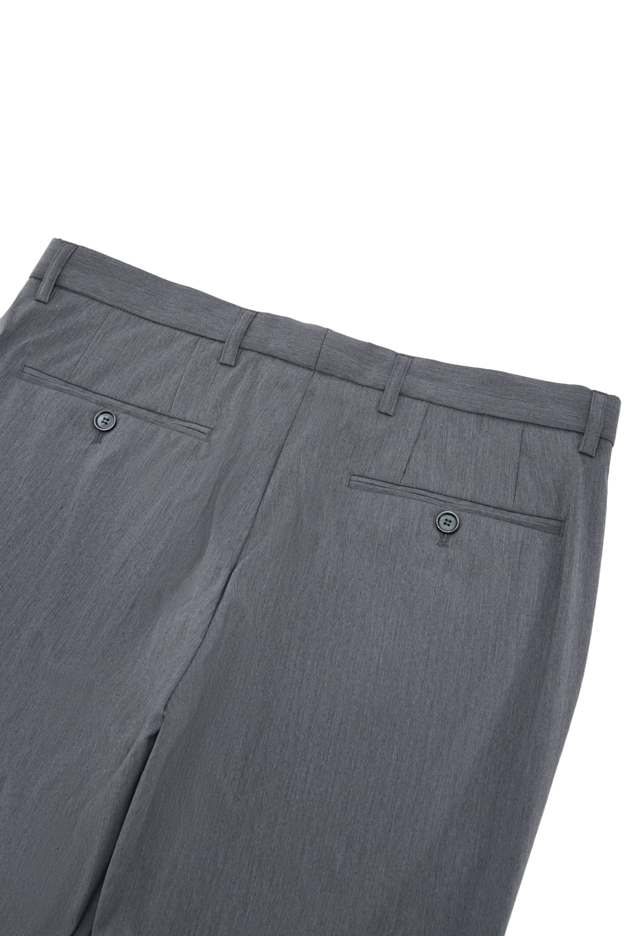 Wool Blend Plain Weave Smart Fit Suit Pants