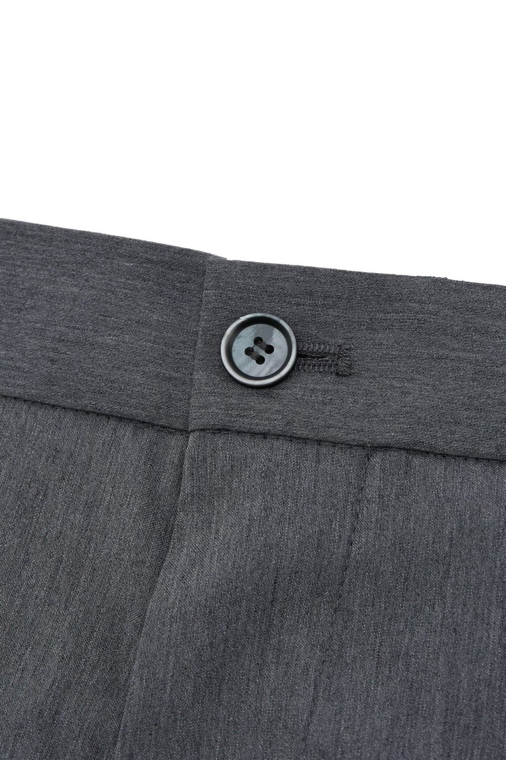Wool Blend Plain Weave Smart Fit Suit Pants