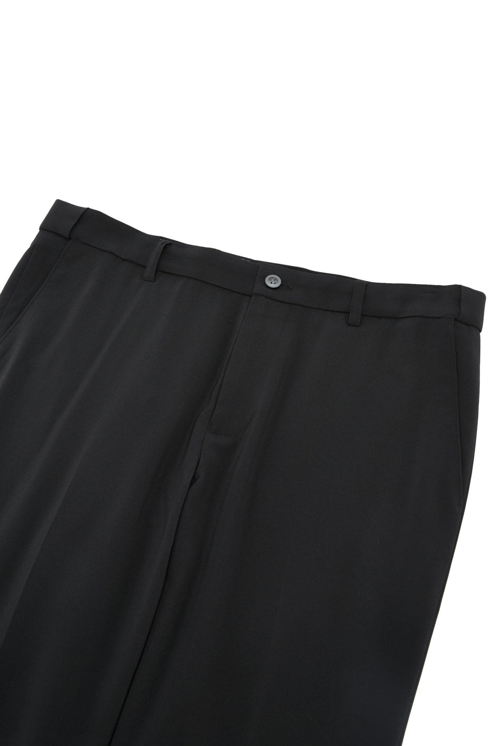 Three-Proof Finish Plain Weave Slim Fit Suit Pants
