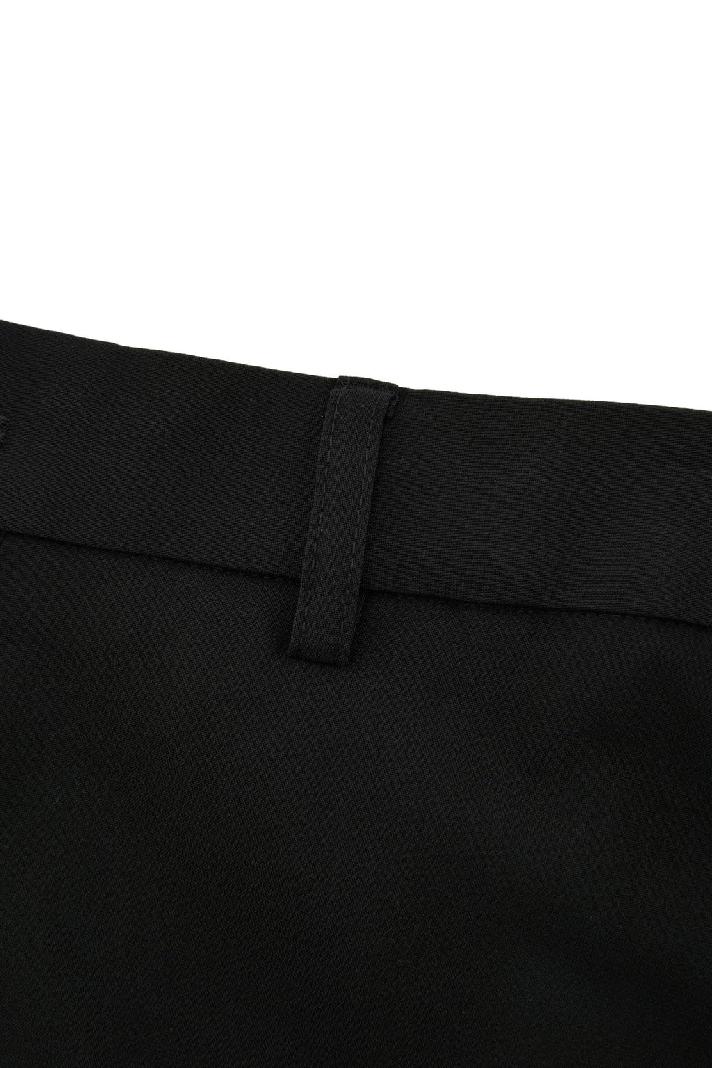 Three-Proof Finish Plain Weave Slim Fit Suit Pants