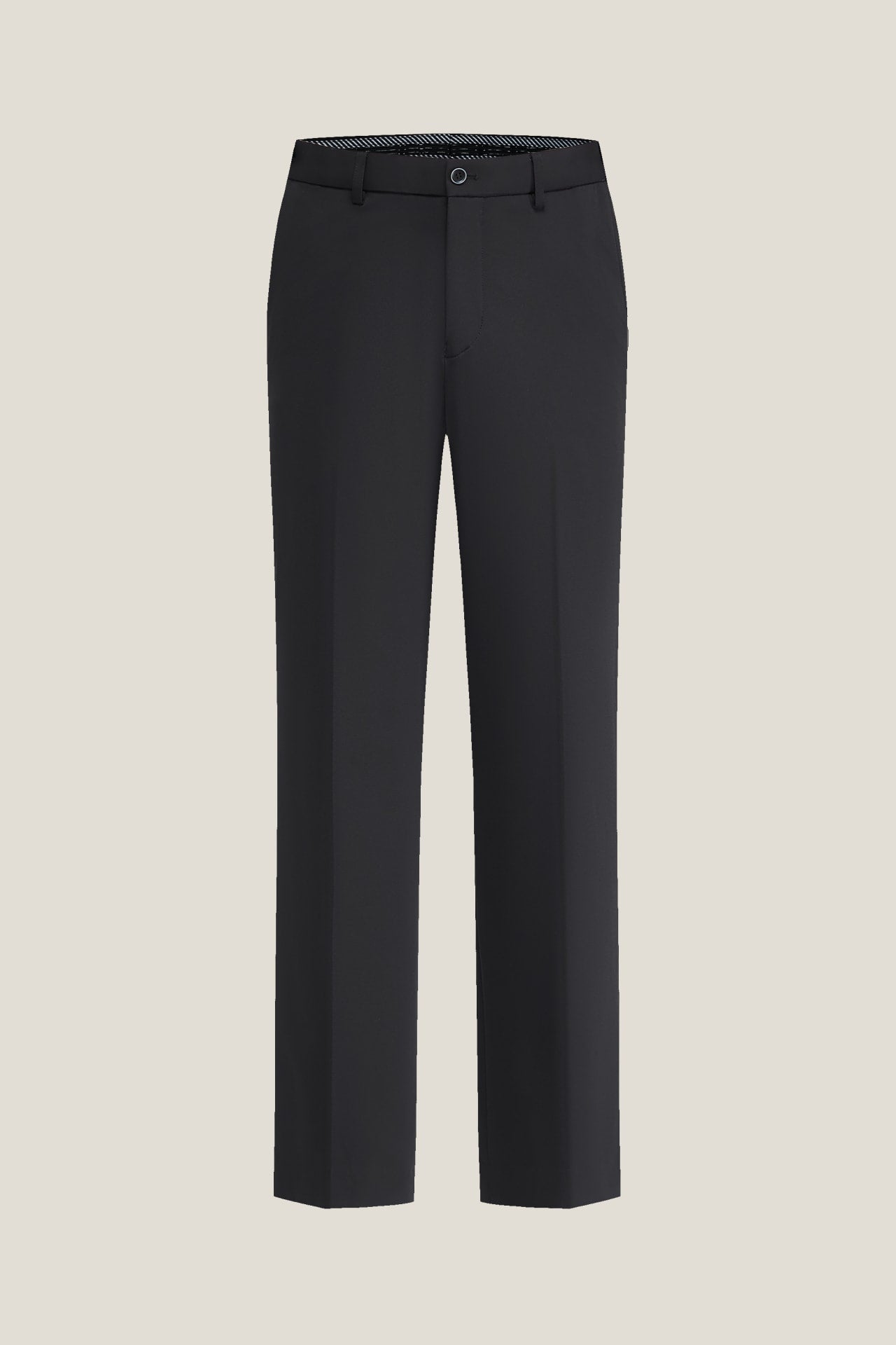 Multi-Way Stretch Silk Blend Regular Fit Suit Pants