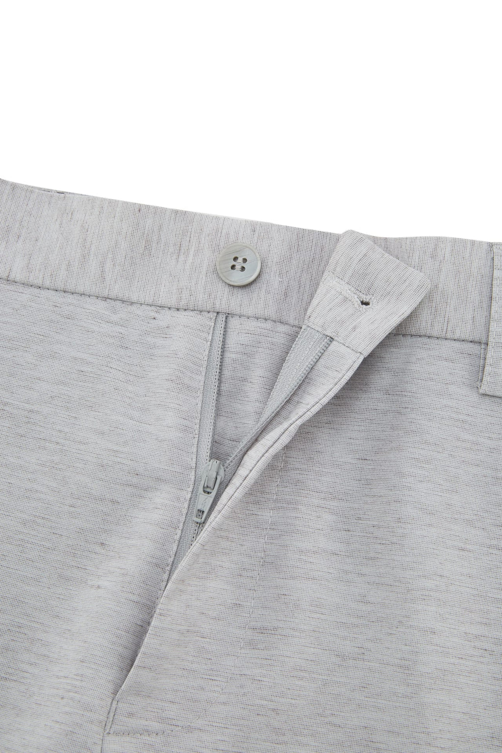 Multi-Way Stretch Linen Lyocell Blend Plain Weave Slim Fit Suit Pants