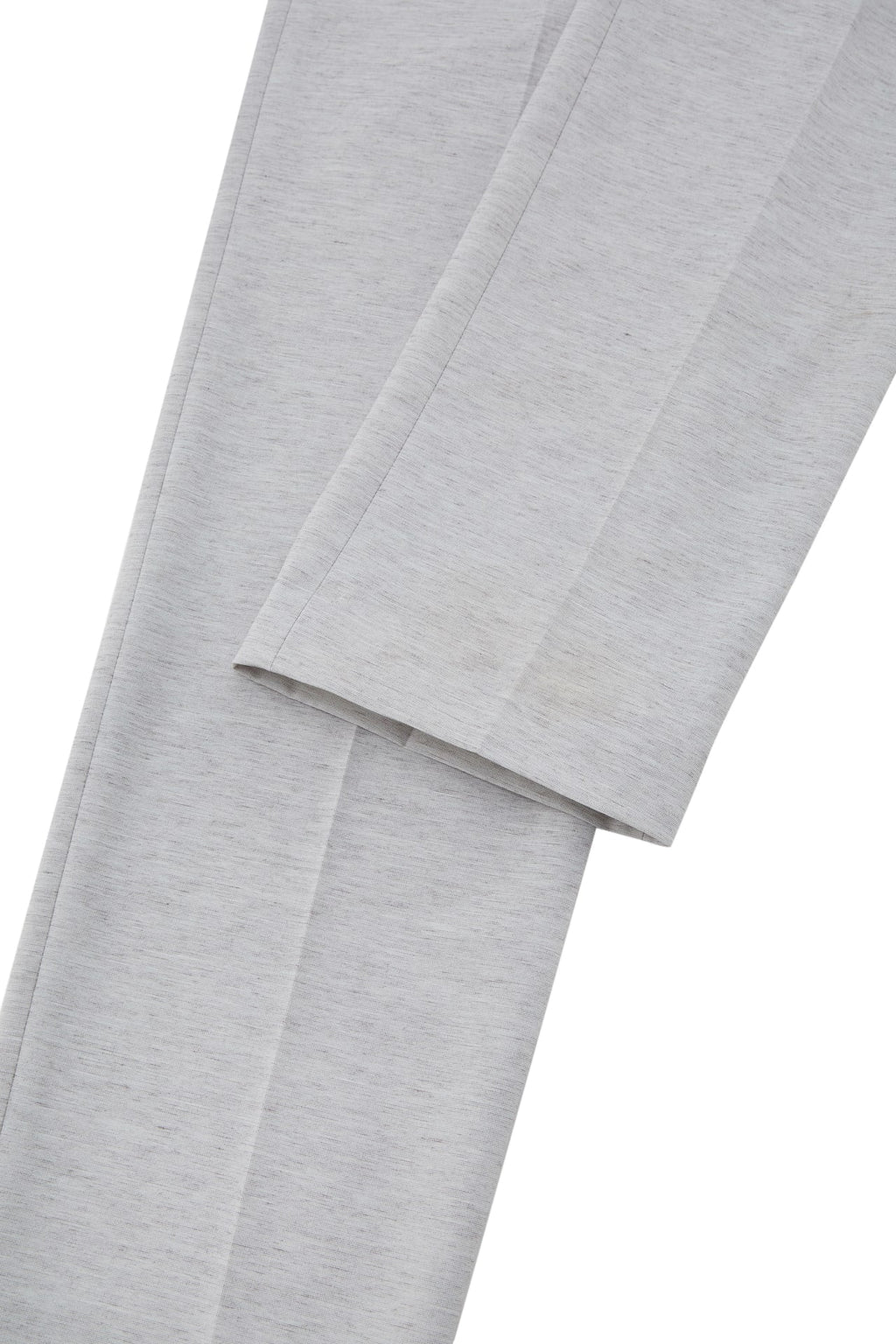 Multi-Way Stretch Linen Lyocell Blend Plain Weave Slim Fit Suit Pants
