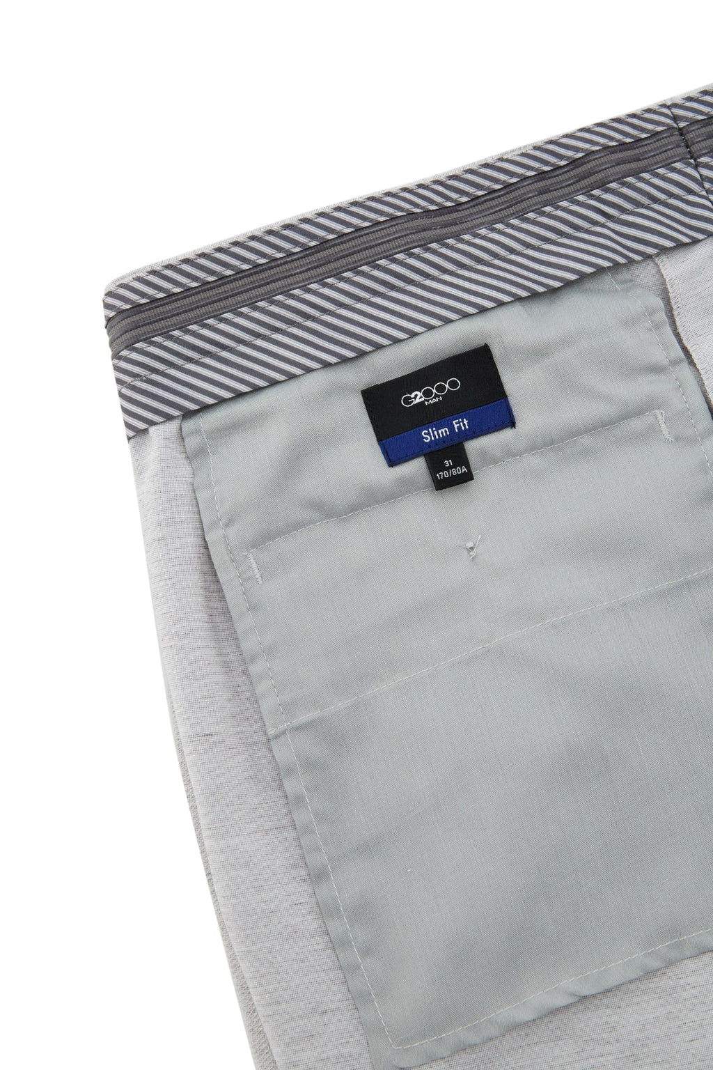 Multi-Way Stretch Linen Lyocell Blend Plain Weave Slim Fit Suit Pants