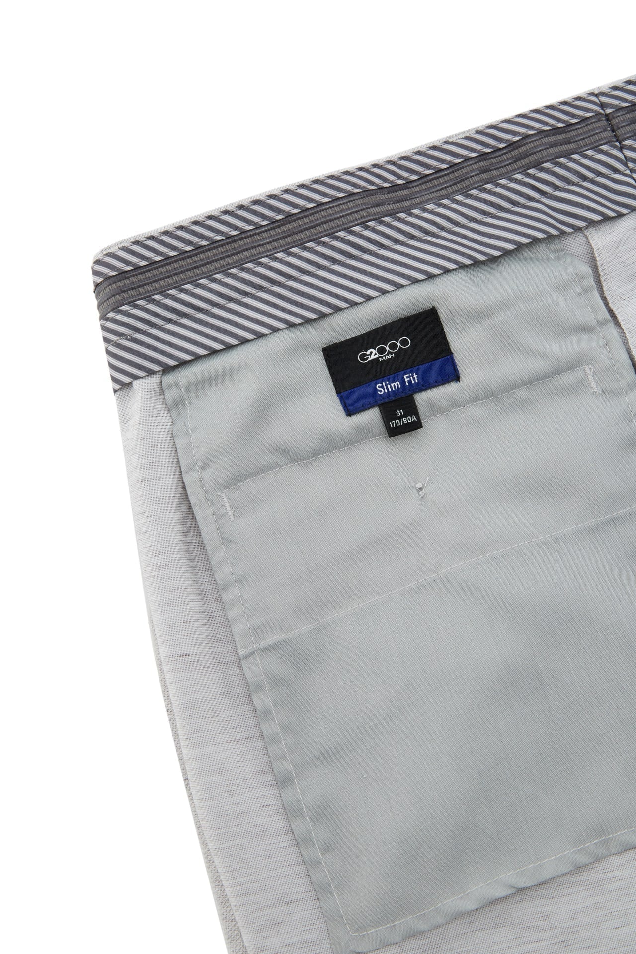 Multi-Way Stretch Linen Lyocell Blend Plain Weave Slim Fit Suit Pants