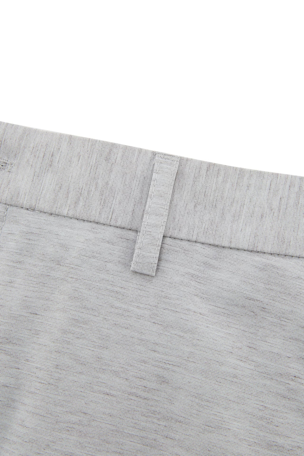 Multi-Way Stretch Linen Lyocell Blend Plain Weave Slim Fit Suit Pants