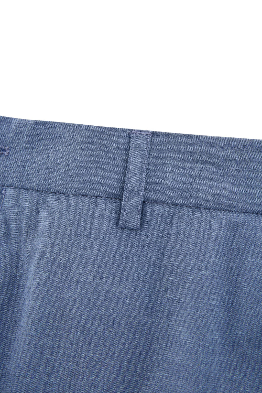 Cotton Blend Stretch Textured Smart Fit Suit Pants