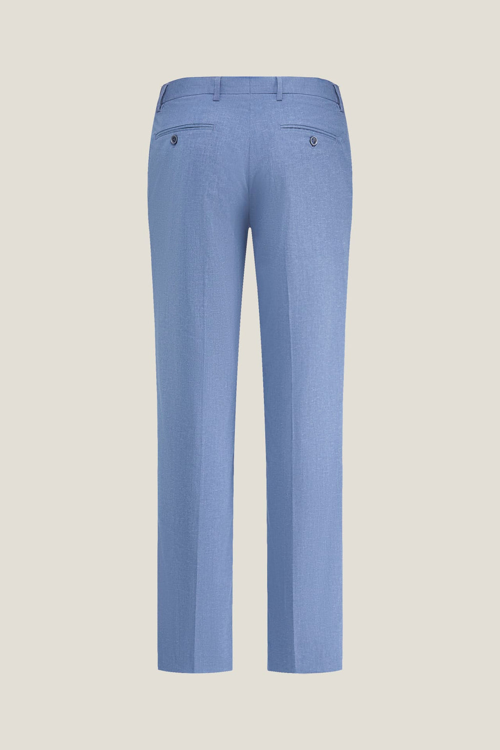 Cotton Blend Stretch Textured Smart Fit Suit Pants
