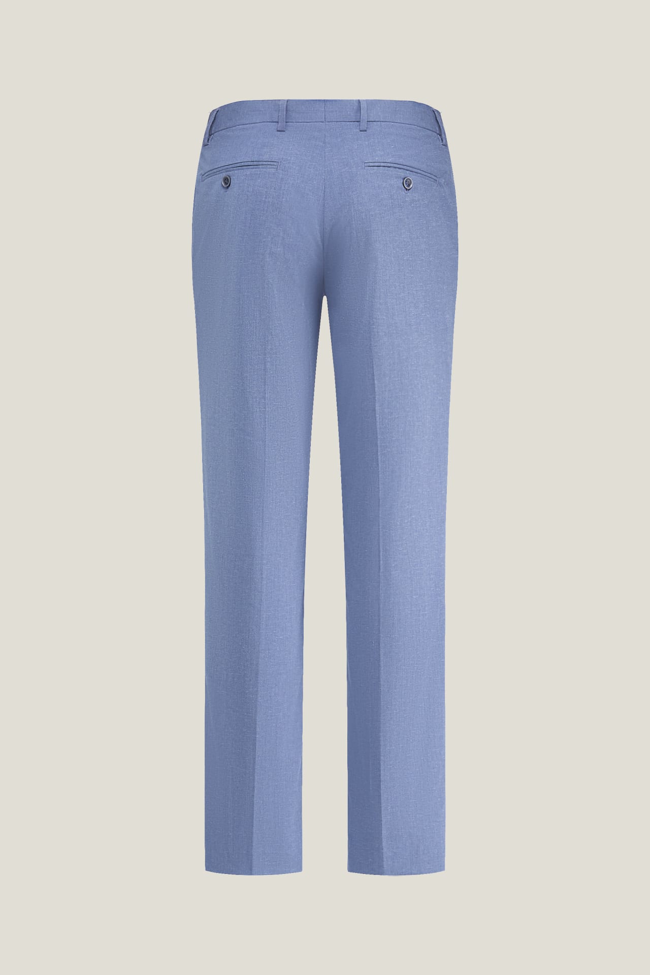 Cotton Blend Stretch Textured Smart Fit Suit Pants