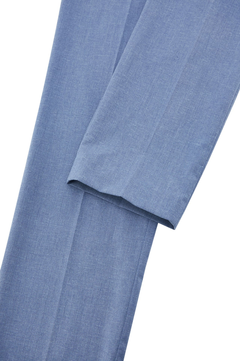 Cotton Blend Stretch Textured Smart Fit Suit Pants