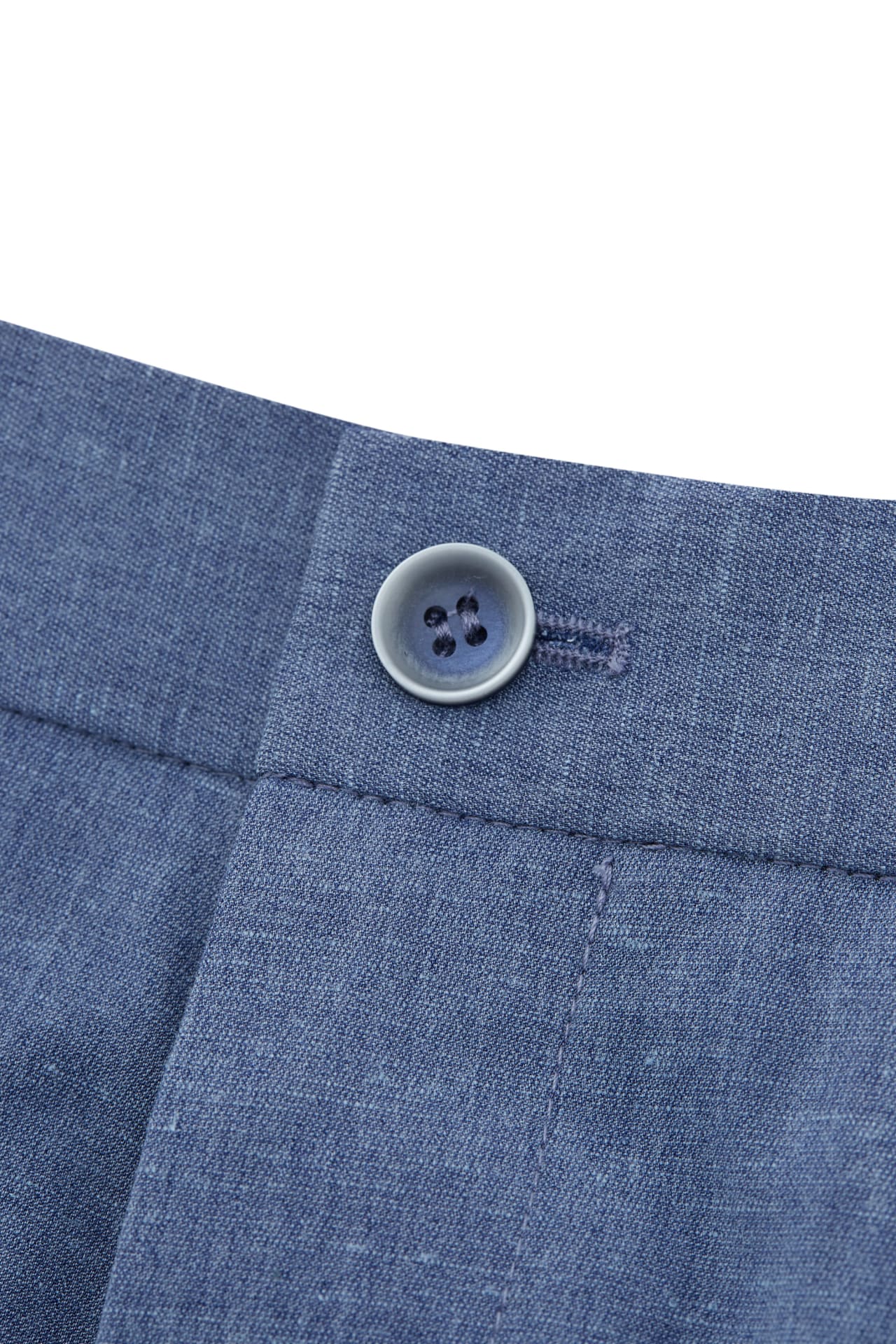 Cotton Blend Stretch Textured Smart Fit Suit Pants