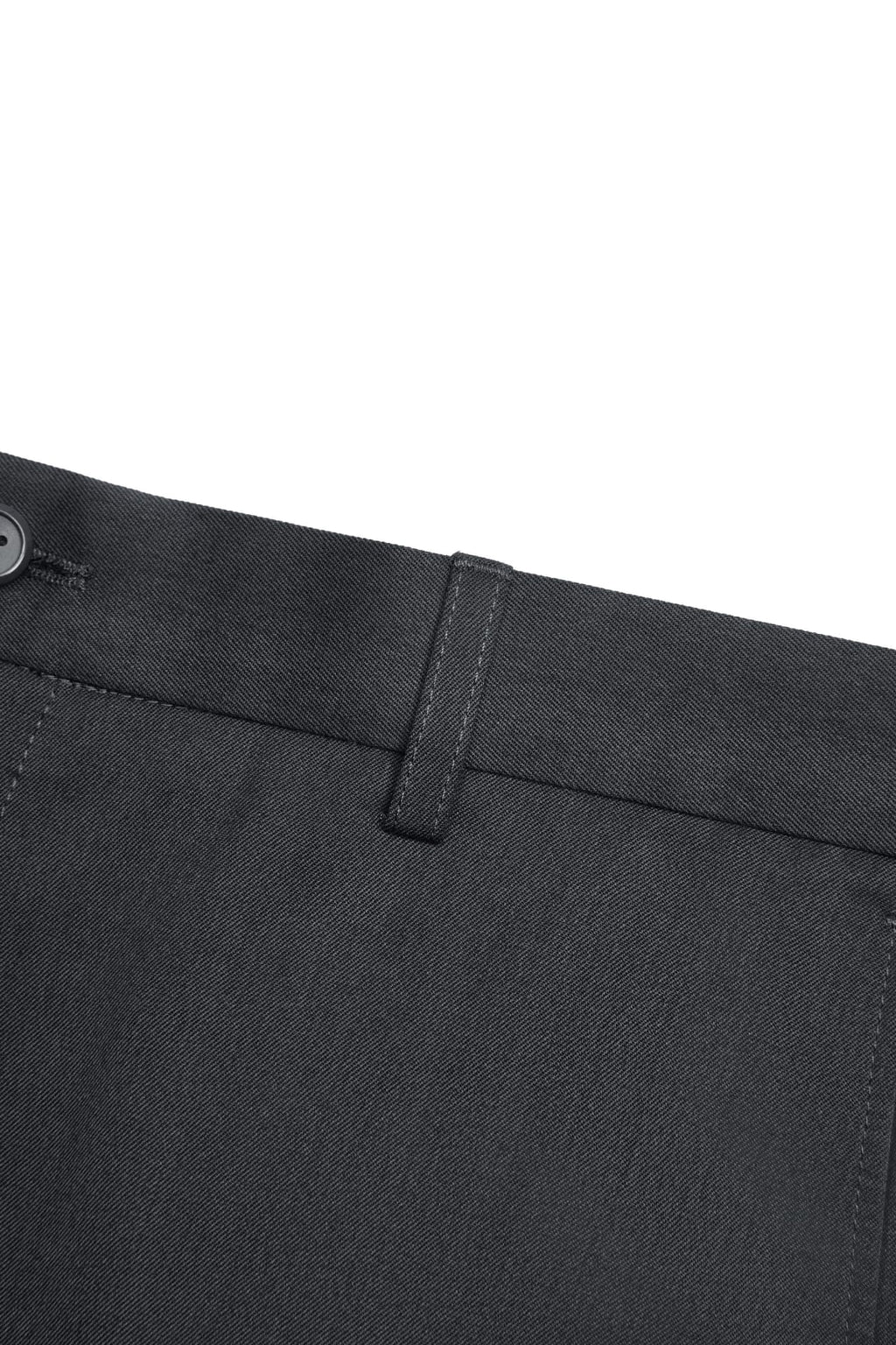 Quick Dry Wicking Poly Blend Twill Slim Fit Suit Pants