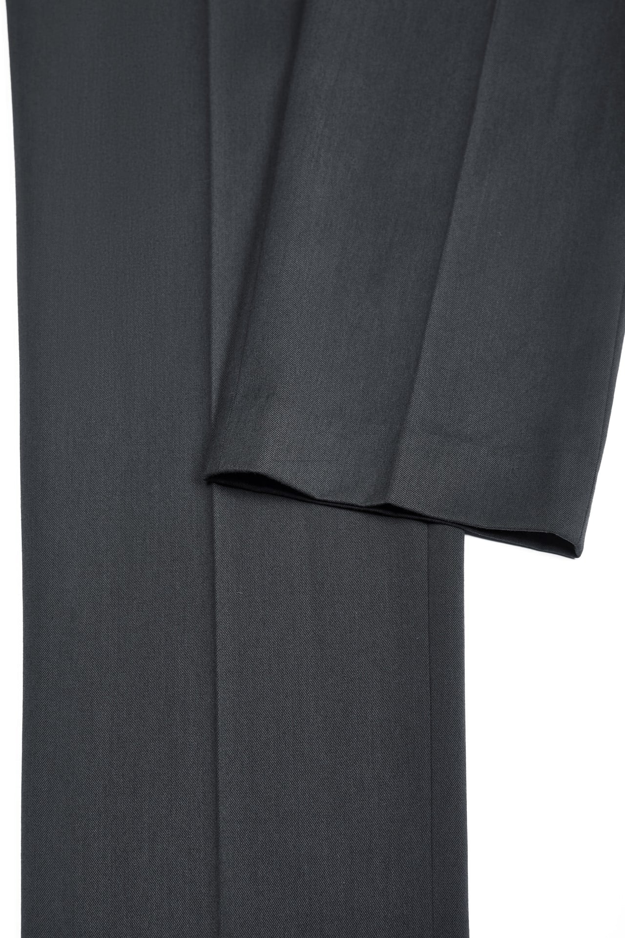 Quick Dry Wicking Poly Blend Twill Slim Fit Suit Pants