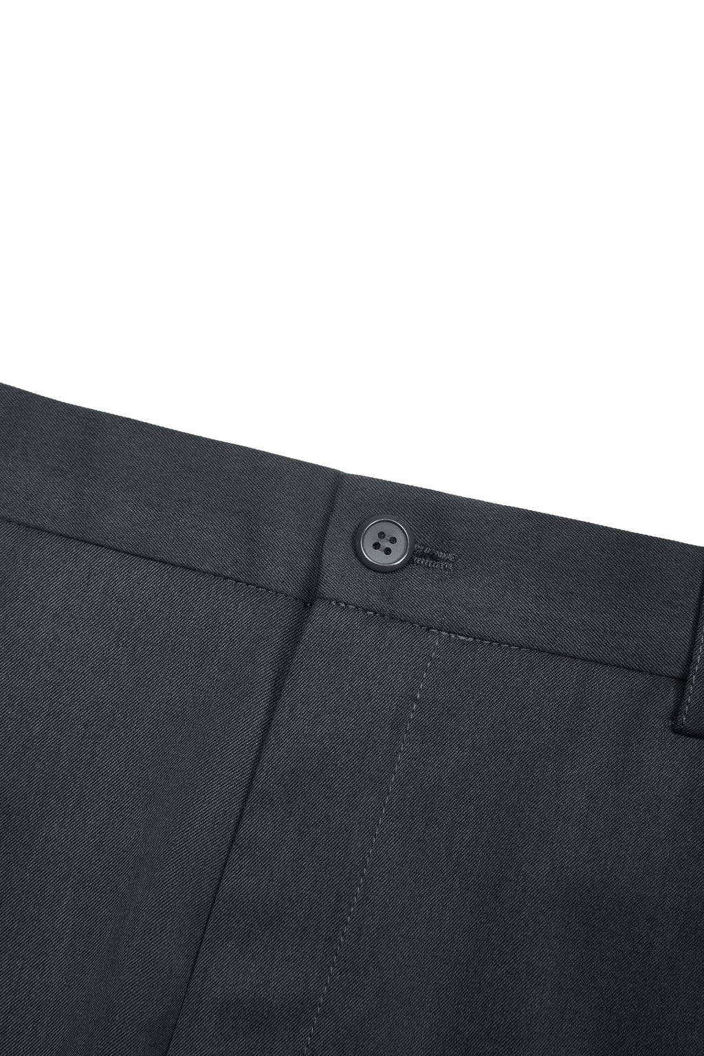 Quick Dry Wicking Poly Blend Twill Slim Fit Suit Pants