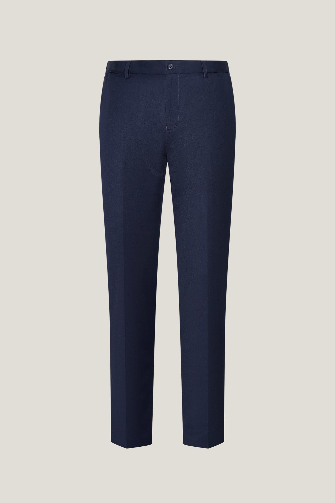 Quick Dry Wicking Poly Blend Twill Smart Fit Suit Pants With Elastic Waistband
