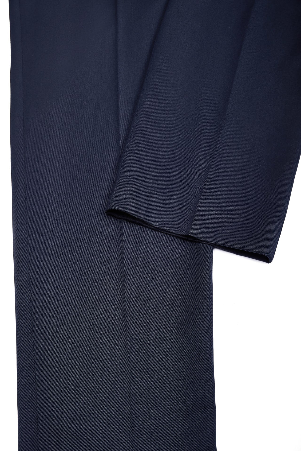Quick Dry Wicking Poly Blend Twill Smart Fit Suit Pants With Elastic Waistband
