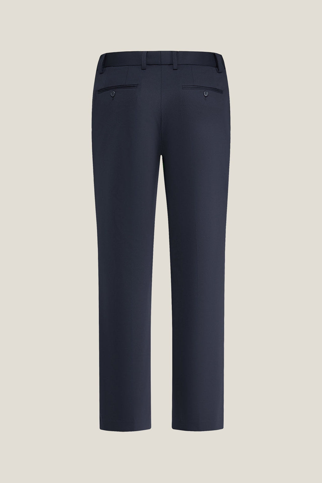 Cool Touch Nylon Stretch Knit Print Smart Fit Suit Pants With Elastic Waistband