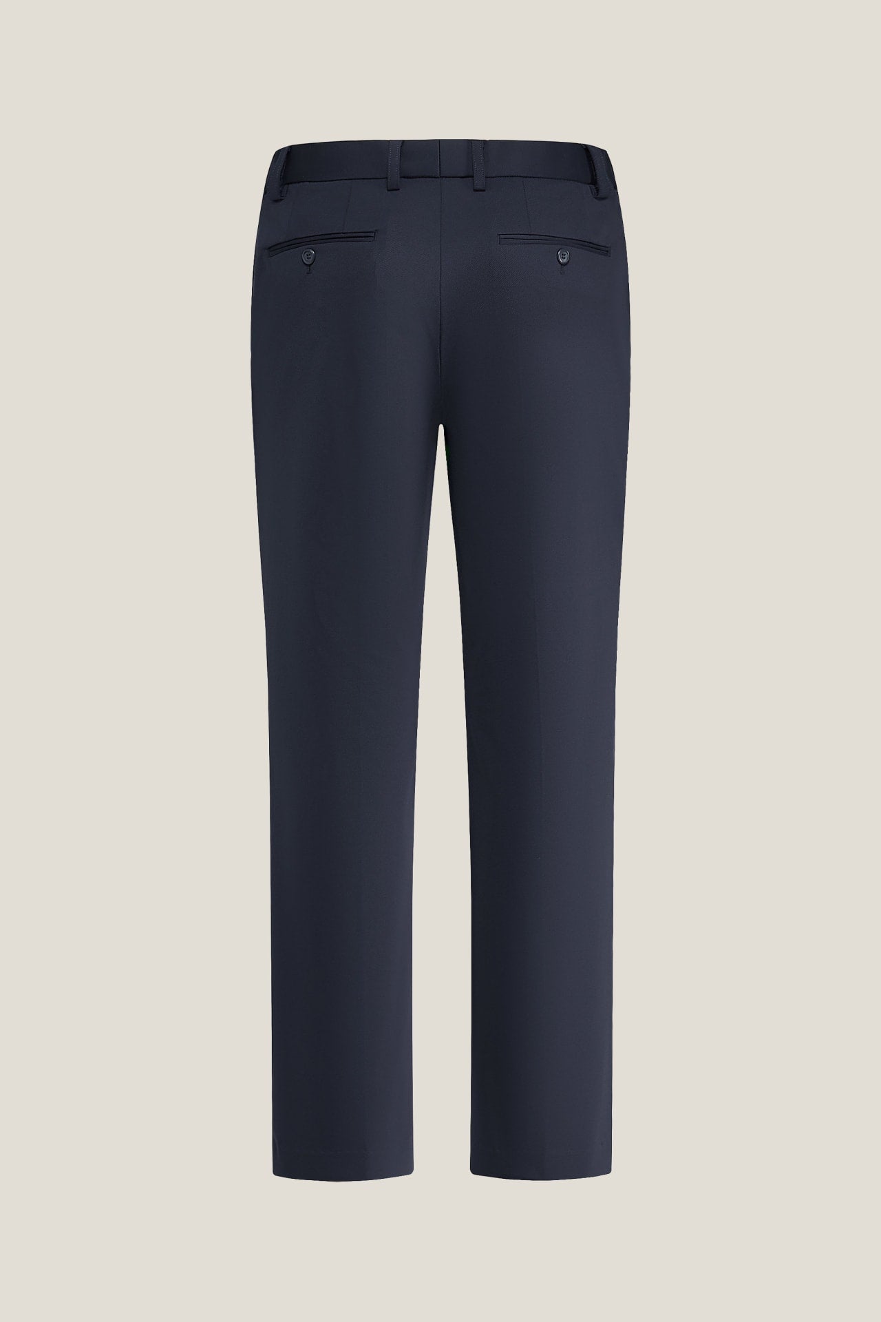 Cool Touch Nylon Stretch Knit Print Smart Fit Suit Pants With Elastic Waistband