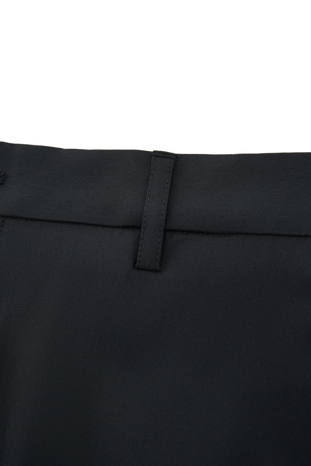 Lyocell Blend Twill Smart Fit Suit Pants With Elastic Waistband