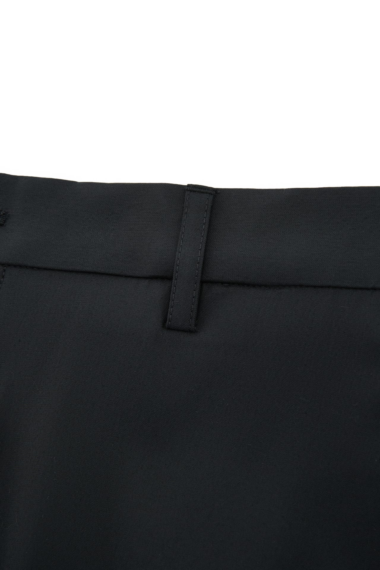 Lyocell Blend Twill Smart Fit Suit Pants With Elastic Waistband