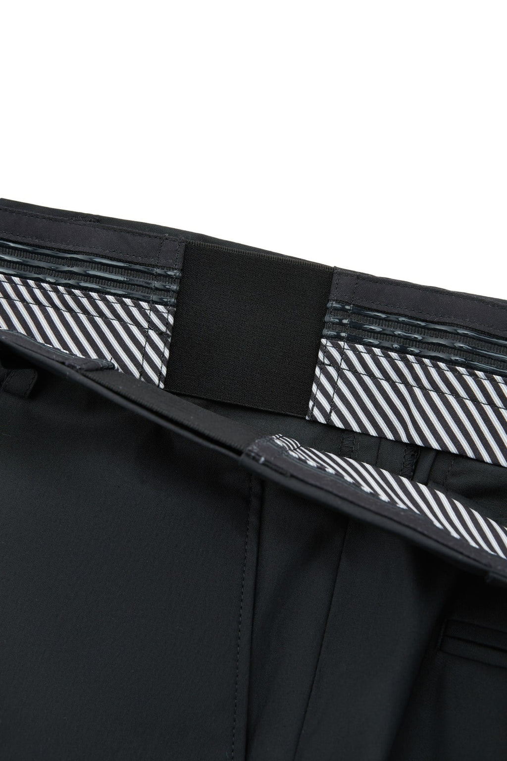 Lyocell Blend Twill Smart Fit Suit Pants With Elastic Waistband