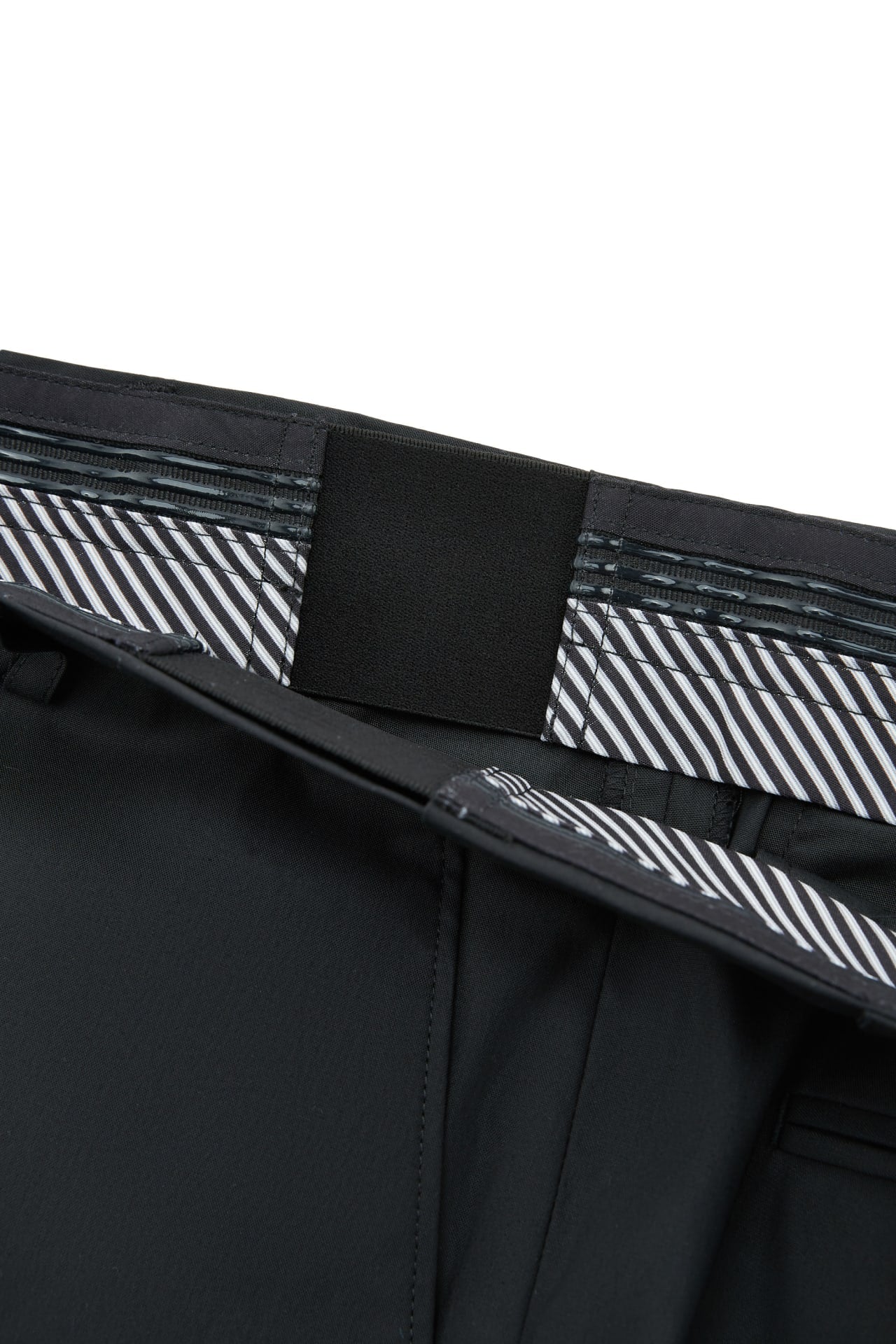 Lyocell Blend Twill Smart Fit Suit Pants With Elastic Waistband