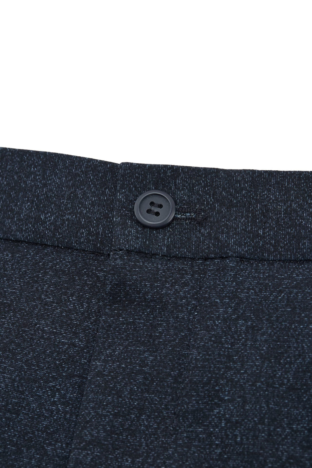 Anti-Bacterial Poly Blend Strecth Knit Print Smart Fit Suit Pants With Elastic Waistband