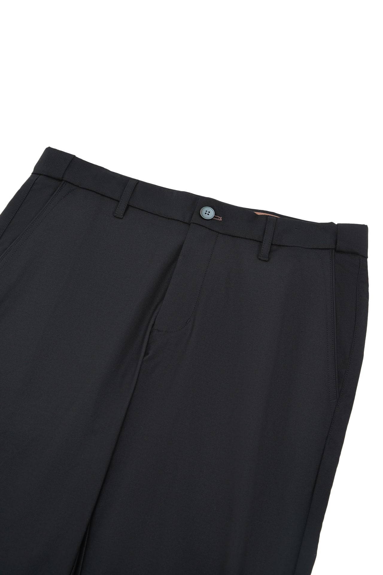 Cotton Blend Stretch Twill Slim Tapered Fit Casual Pants