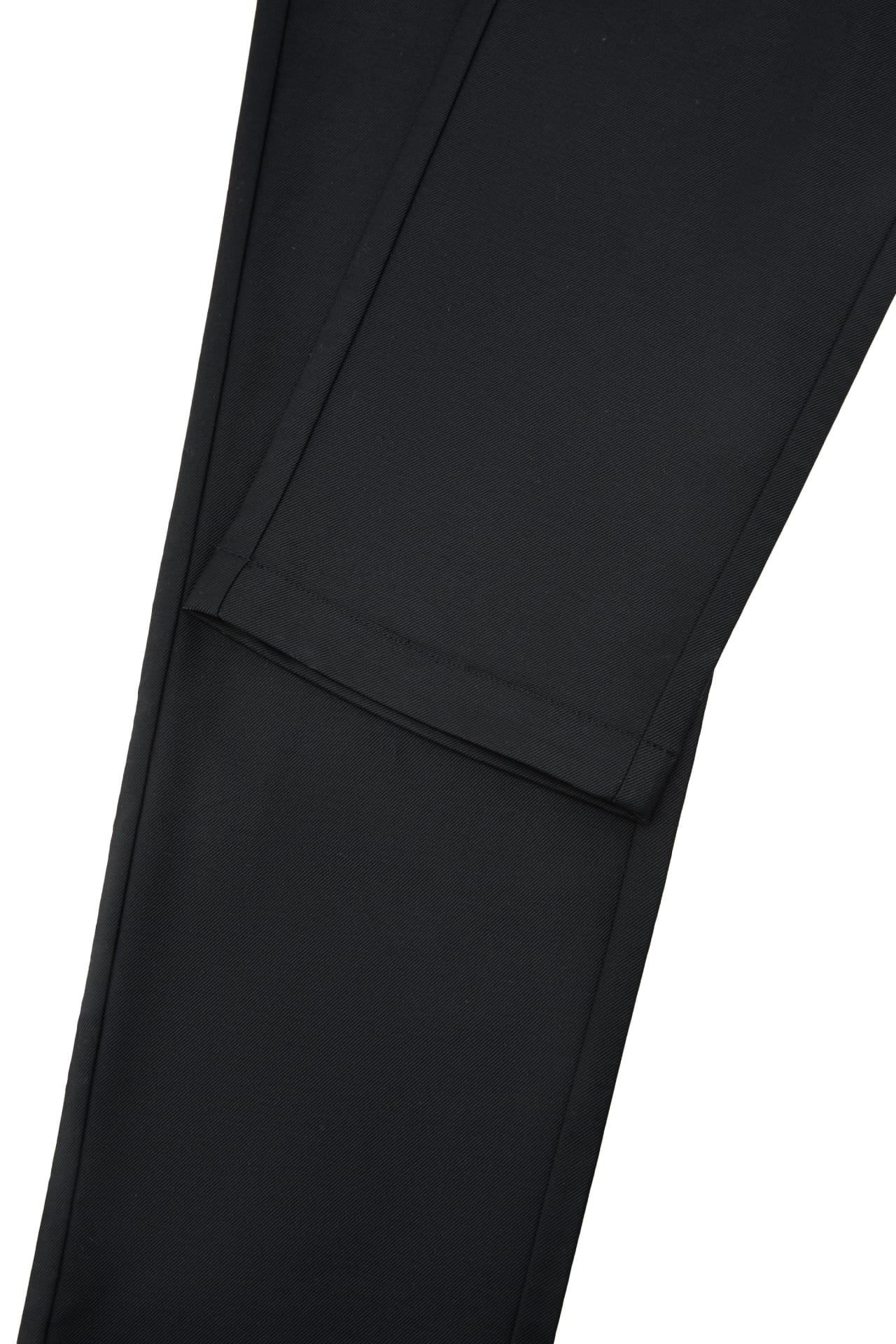 Cotton Blend Stretch Twill Slim Tapered Fit Casual Pants