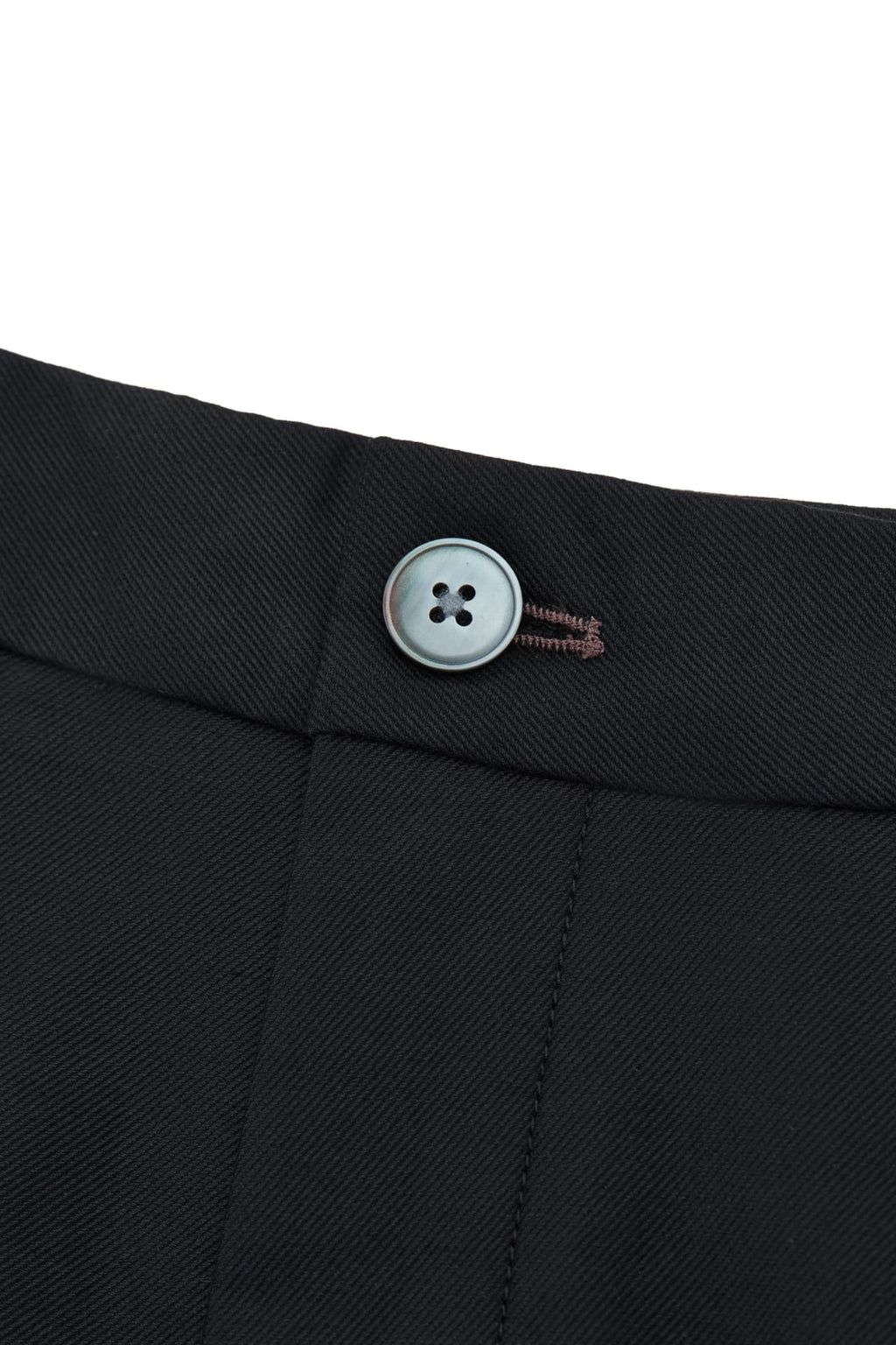 Cotton Blend Stretch Twill Slim Tapered Fit Casual Pants