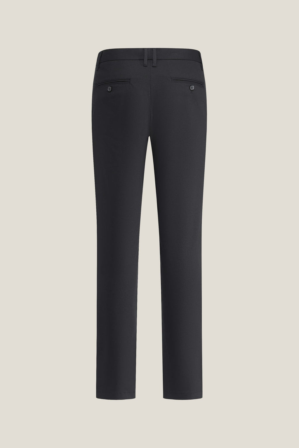 Stain Resistance Cotton Blend Stretch Twill Slim Tapered Fit Casual Pants