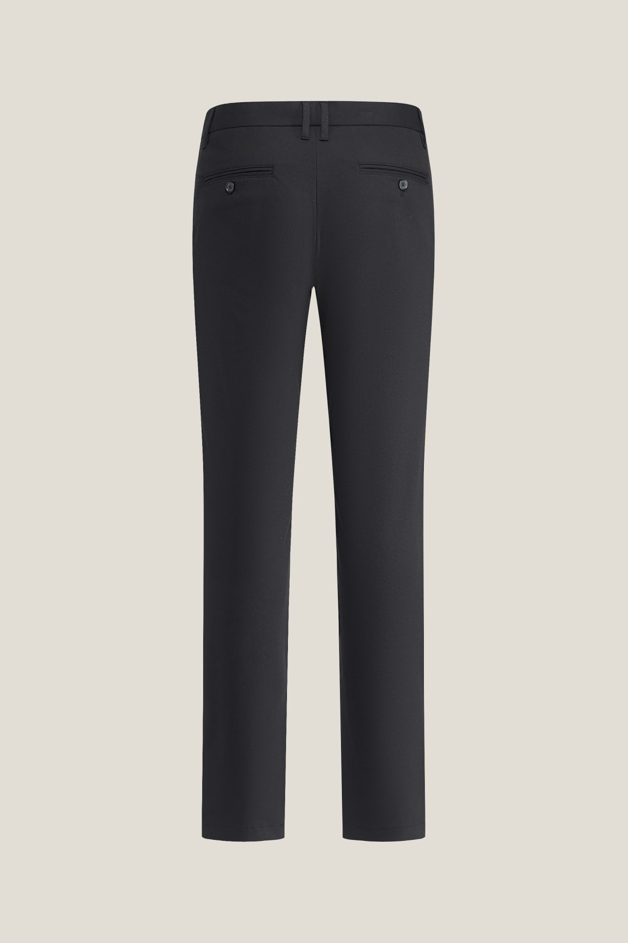 Stain Resistance Cotton Blend Stretch Twill Slim Tapered Fit Casual Pants
