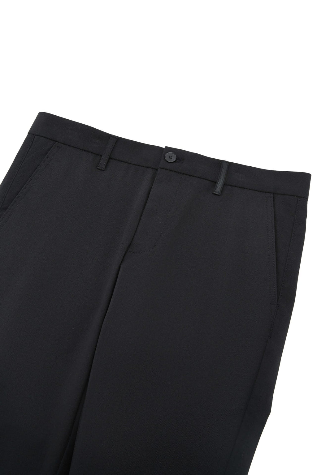 Stain Resistance Cotton Blend Stretch Twill Slim Tapered Fit Casual Pants