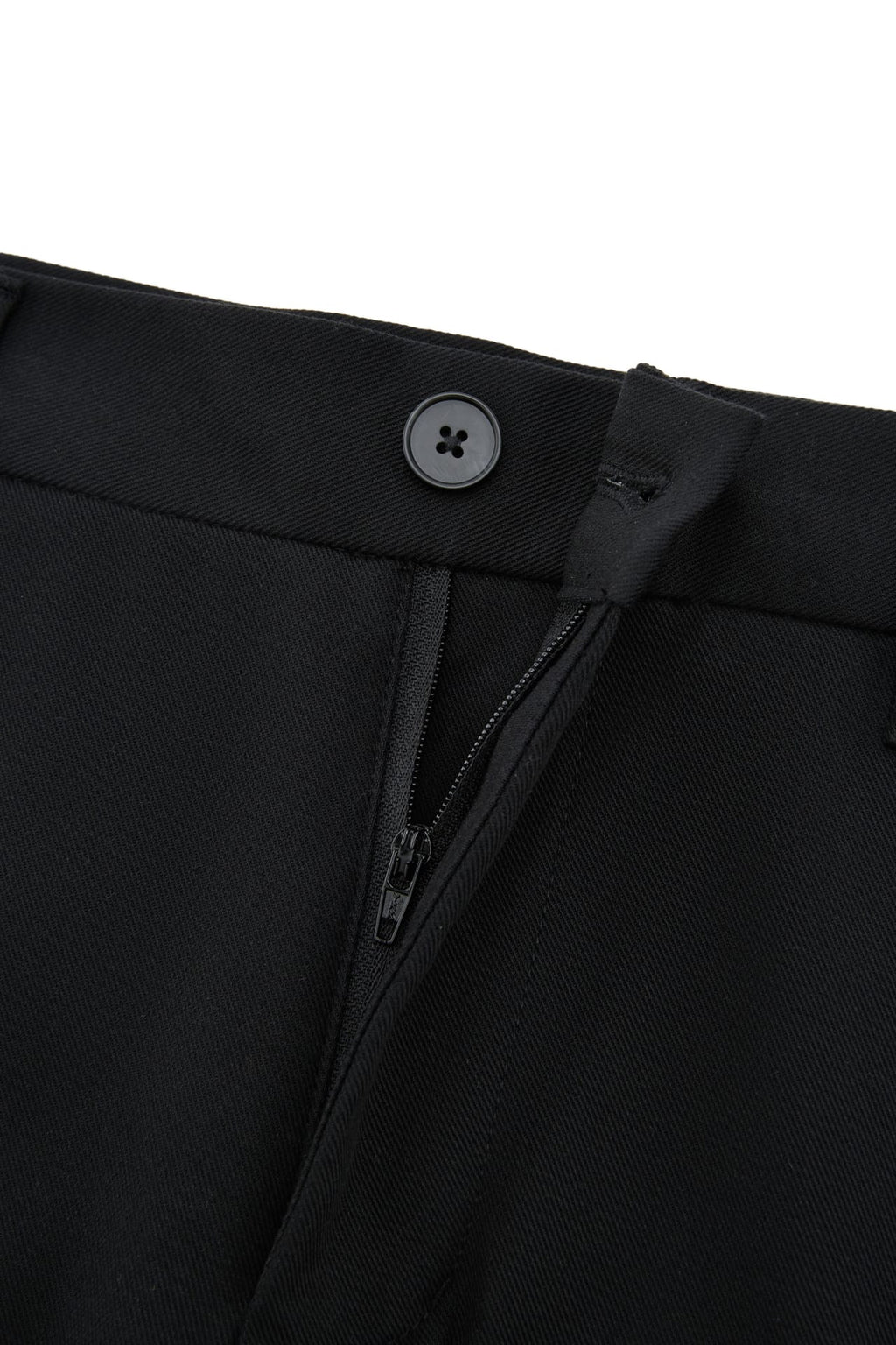 Stain Resistance Cotton Blend Stretch Twill Slim Tapered Fit Casual Pants