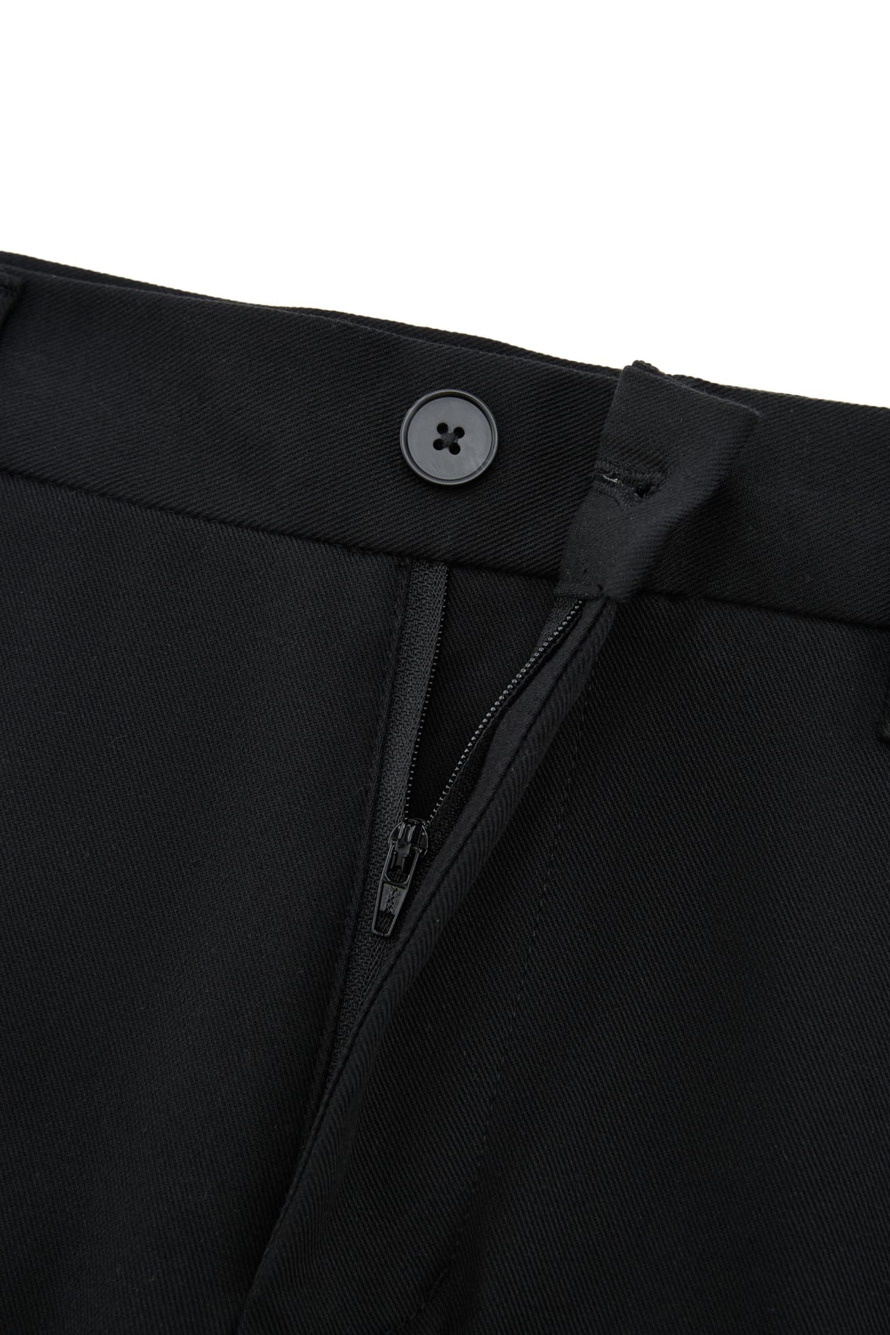 Stain Resistance Cotton Blend Stretch Twill Slim Tapered Fit Casual Pants